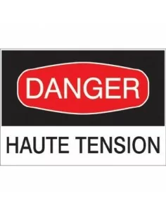 Danger haute tension