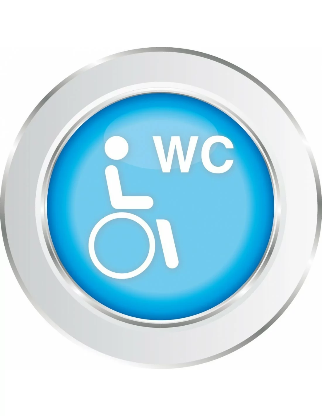 Panneau Toilettes Handicap S Pmr Signalisation De Plaques Toilettes Sin